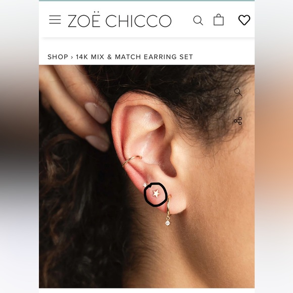 Zoe Chicco Earrings - Picture 10 of 11